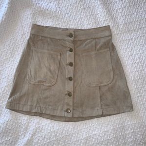 Altar’d State Faux Suede Skirt